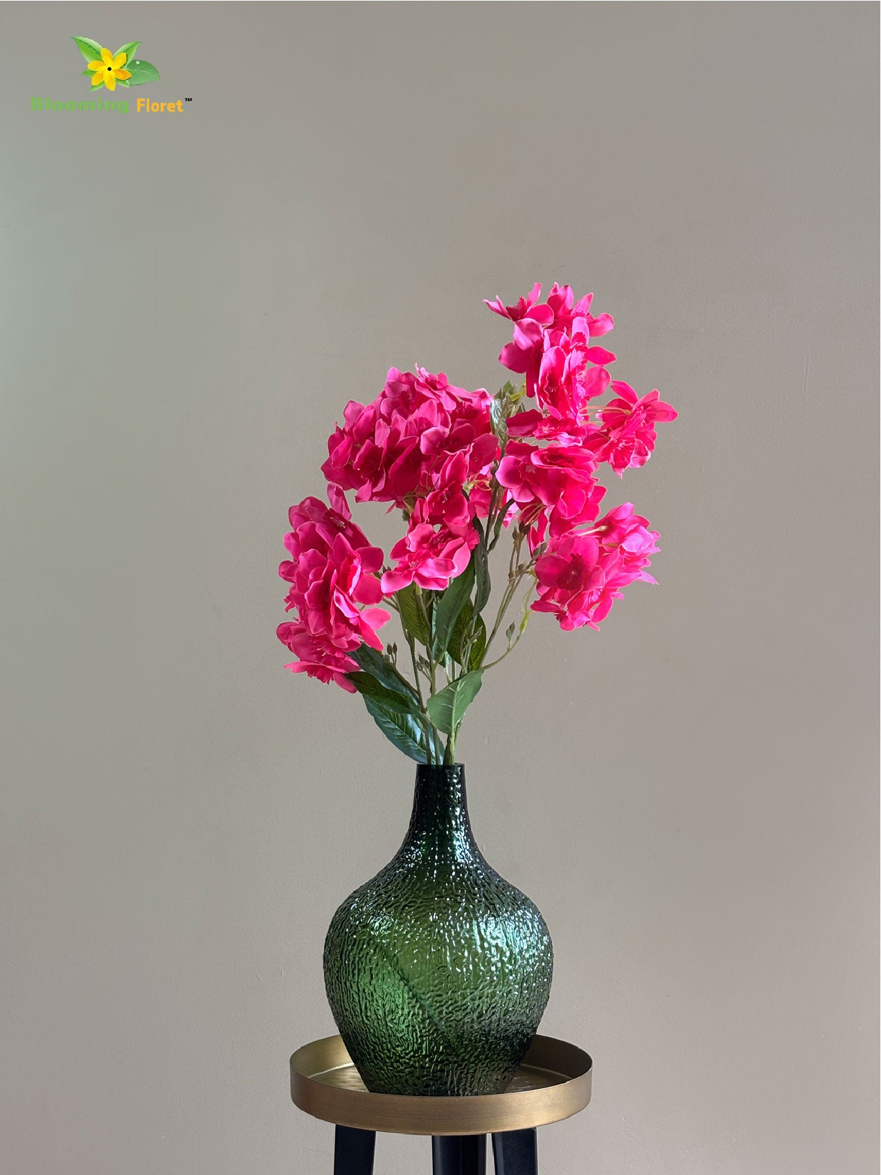 Artificial Daffodil Flower Stick - Pink