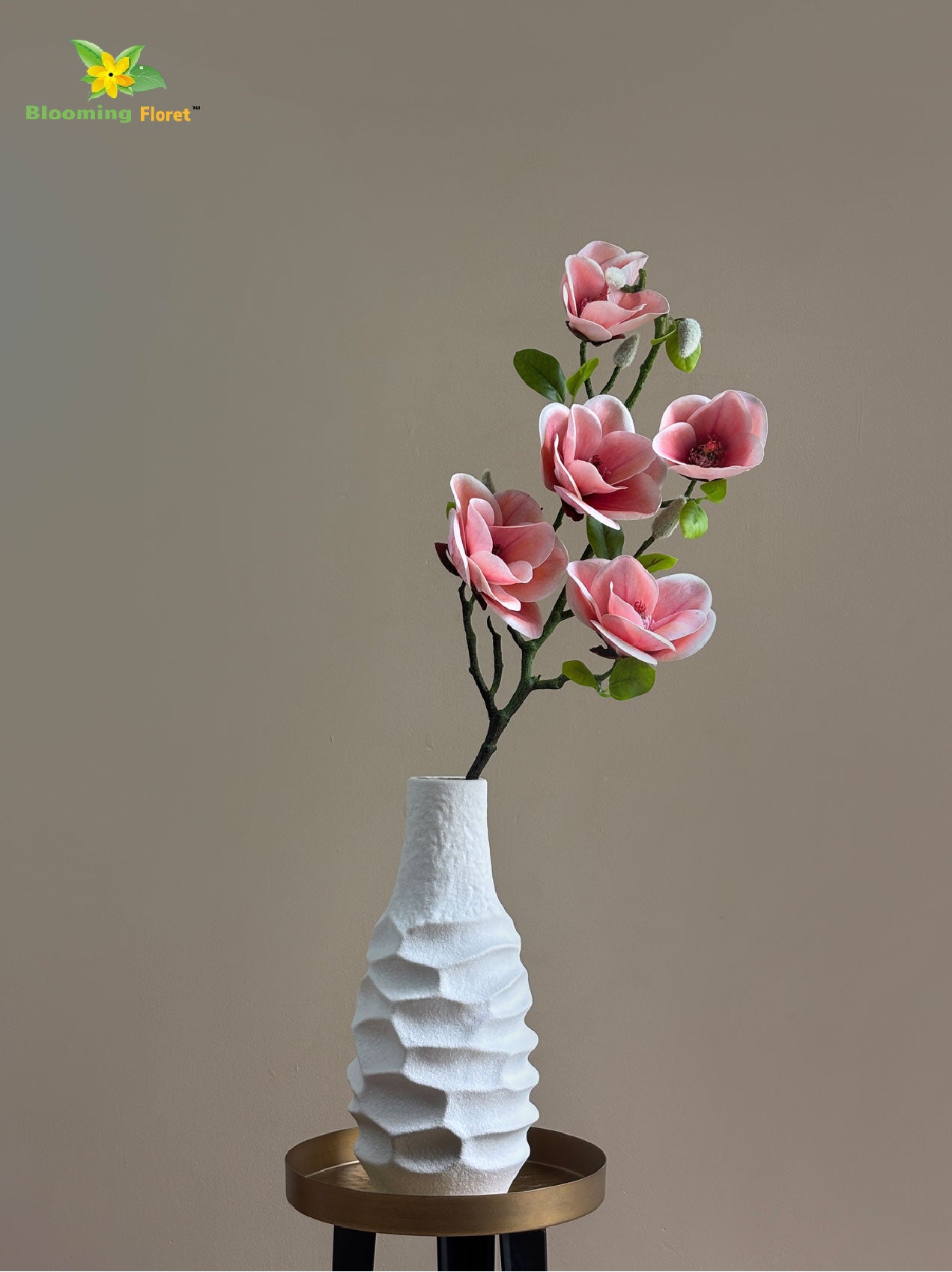 Magnolia Flower Stick - Pink