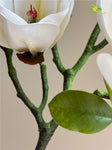 Magnolia Flower Stick - White