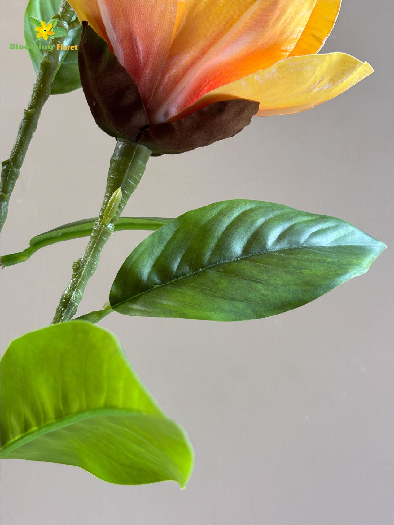 Magnolia Flower Stick - Yellow