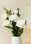Rose Flower Stick-White