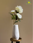 Luxe Artificial Peony Stick - White