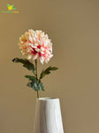 Luxe Artificial Peony Stick - Cream, Pink