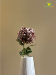 Luxe Artificial Peony Stick - Brown