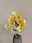 Artificial Magnolia Flower Stick - Dark Yellow