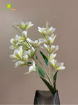 Artificial Magnolia Flower Stick - Mint Green