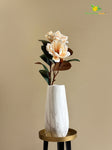 Artificial Magnolia Flower Branch – Cream