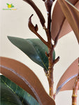 Artificial Magnolia Flower Branch – Peach