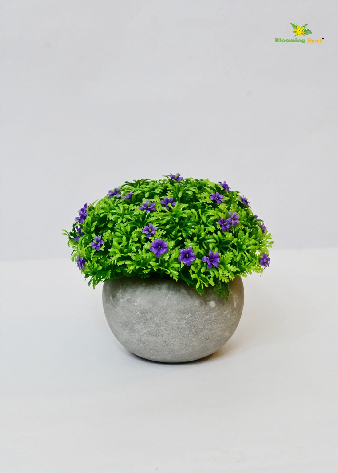 Blooming Floret Artificial Succulent – Vibrant Mini Faux Plants for Home & Office Décor