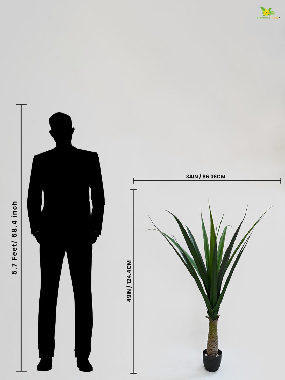 Artificial Dracaena Plant