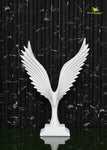 Ascendancy Roc Winged Sculpture - White