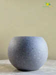Textured Grey Planter Set – Set of Two