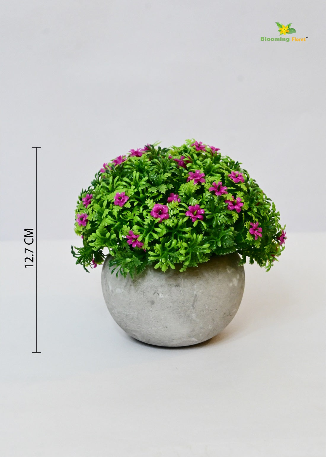 Blooming Floret Artificial Succulent – Vibrant Mini Faux Plants for Home & Office Décor