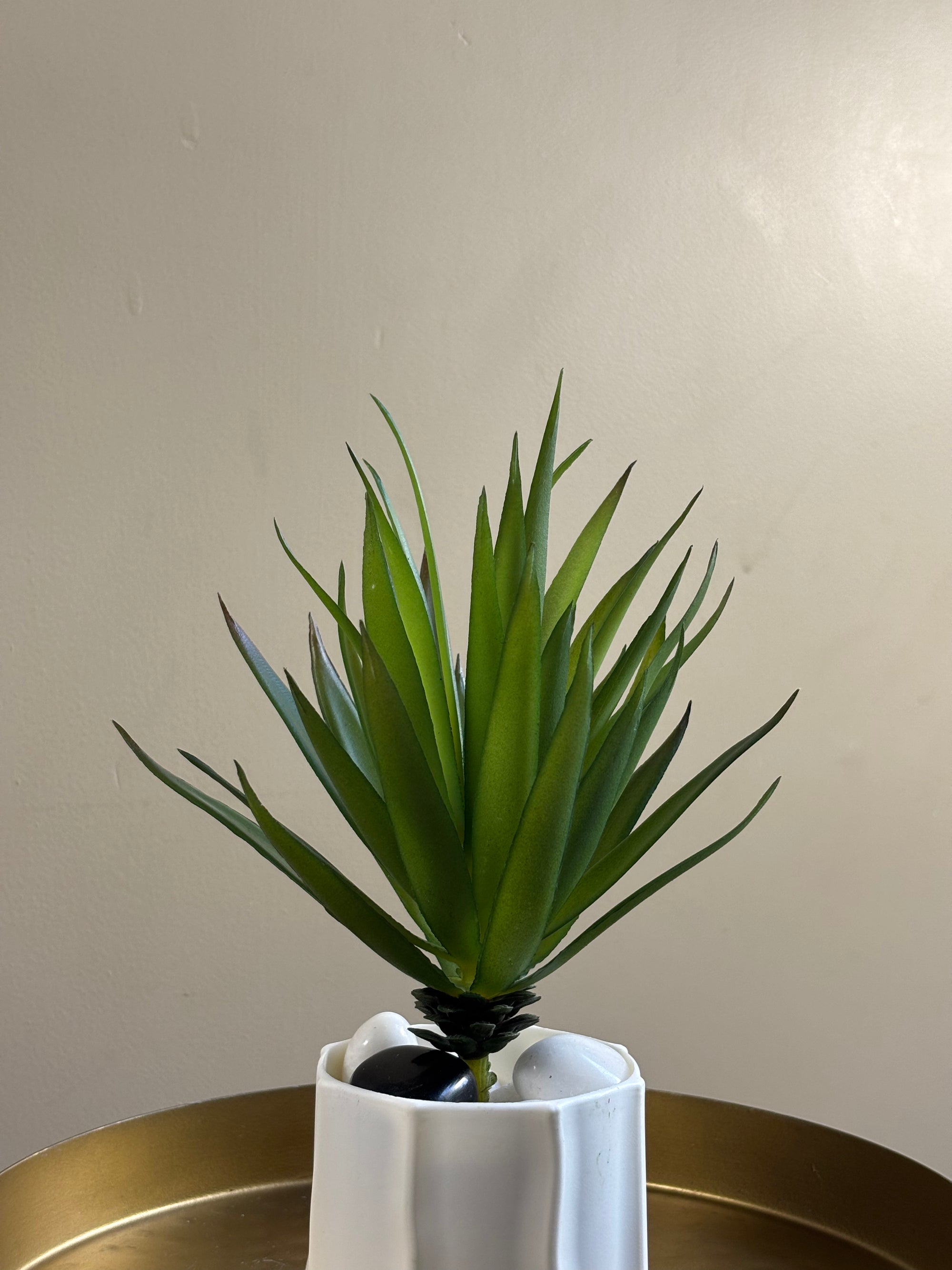 Artificial Pointed Succulent | 16 cm | Green