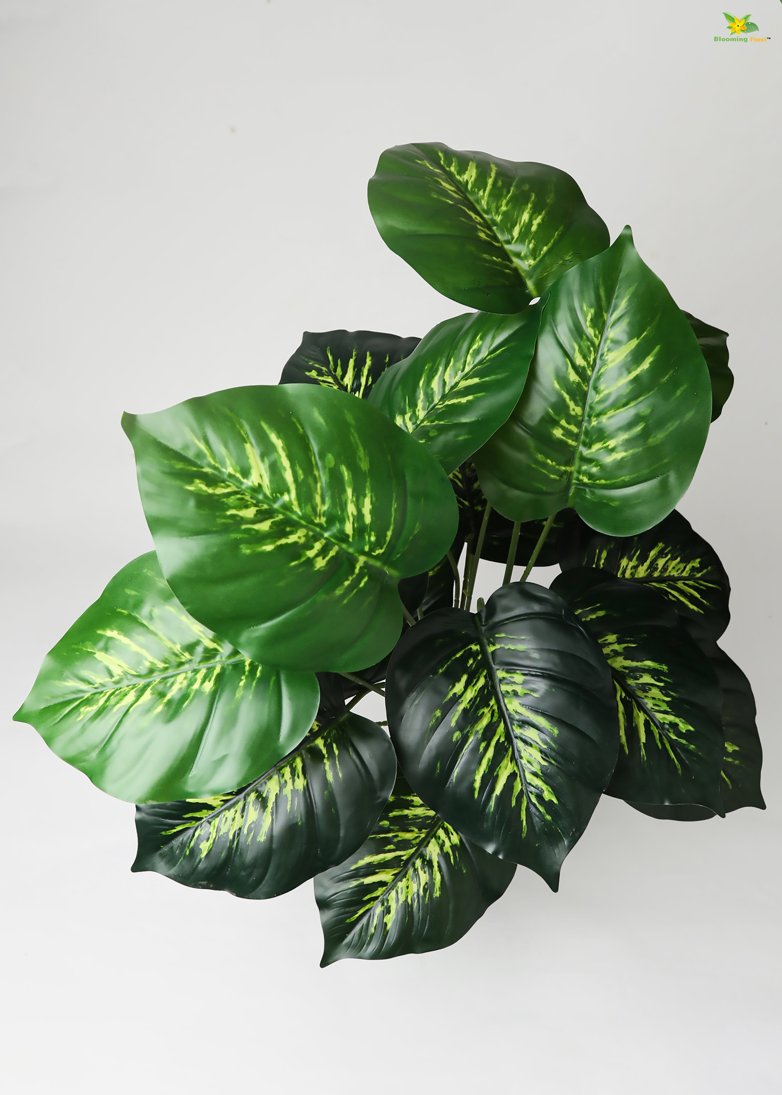 Artificial Philodendron Plant For Decor-18  Leaves-63.5 cm tall Plant-With Basic Pot