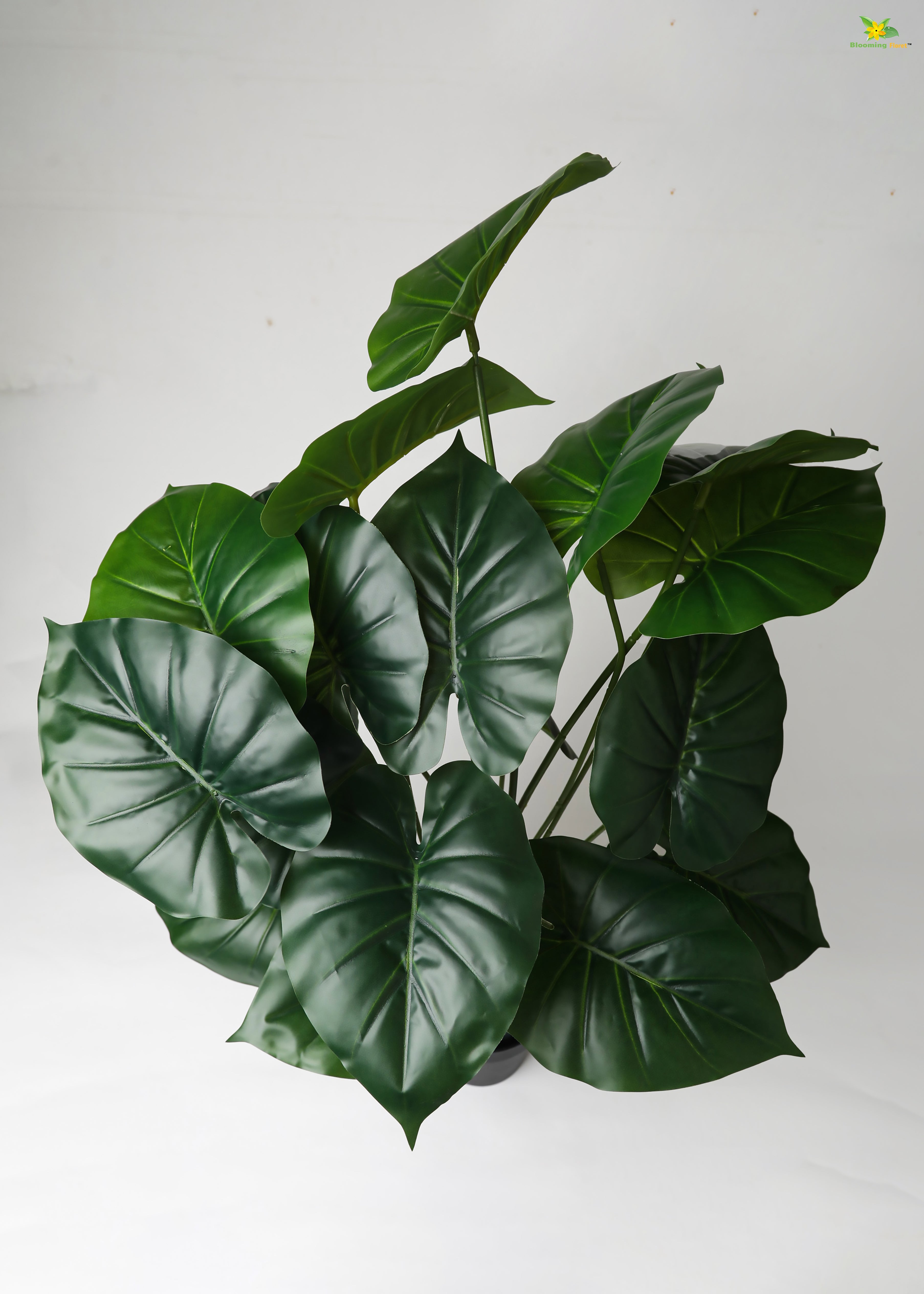 Artificial Philodendron Plant For Decor-18  Leaves-63.5 cm tall Plant-With Basic Pot