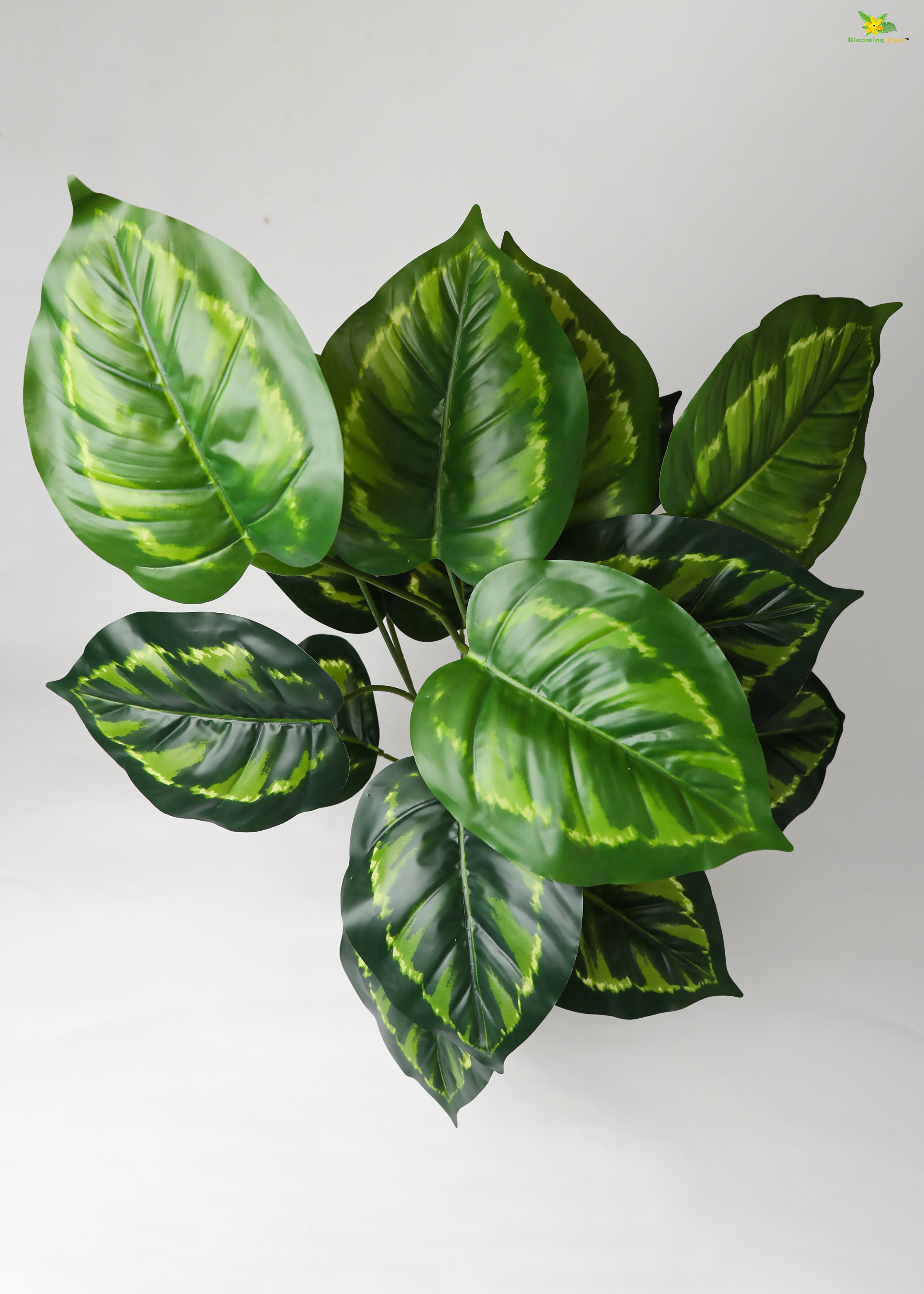 Artificial Philodendron Plant For Decor-18  Leaves-63.5 cm tall Plant-With Basic Pot