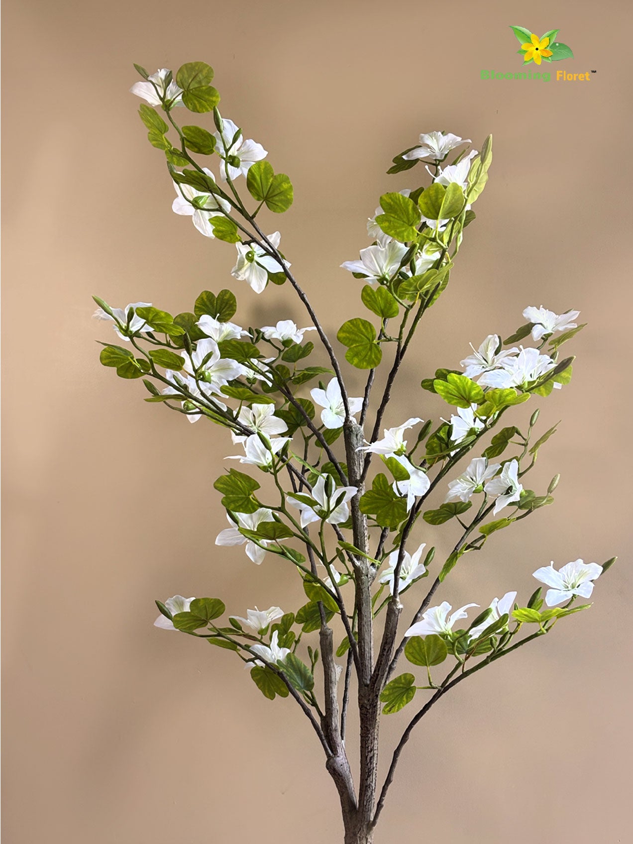 Artificial Bauhinia Plant – 1.6m, White