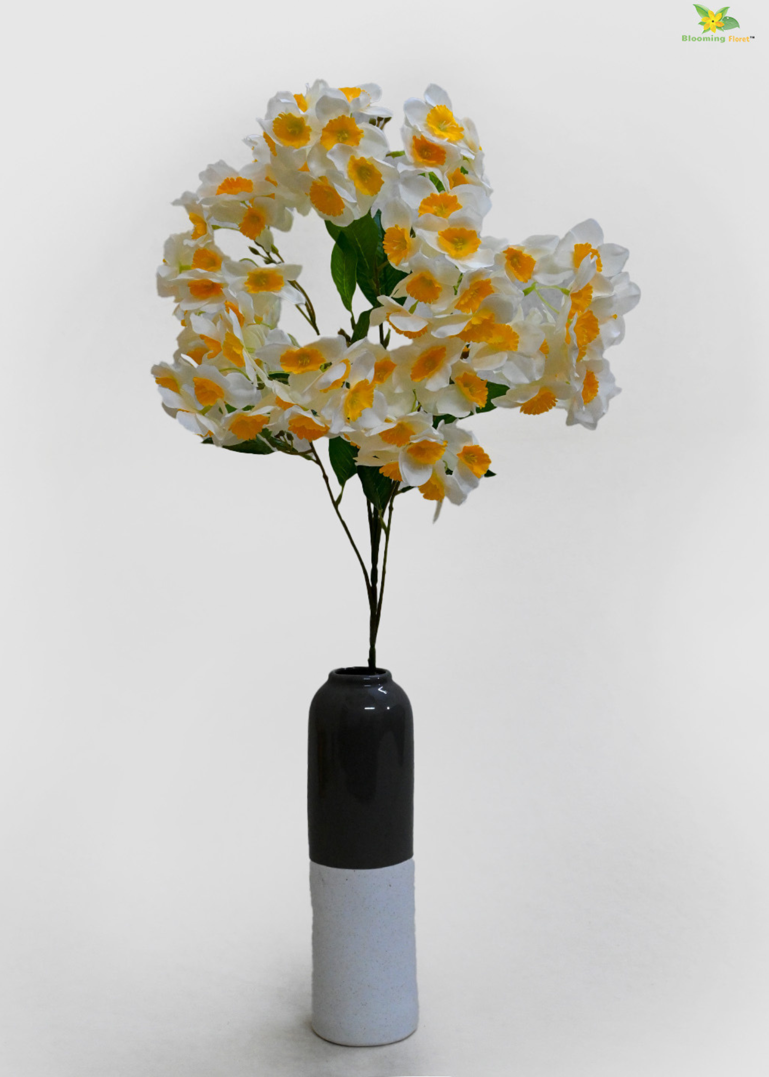 Artificial Daffodil Flower Stick For Decor