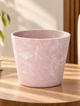 Modern Grace Poly Planter | Pink | 15 cm