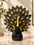Luxurious Peacock Sculpture | 26 cm