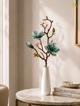 Magnolia Ikebana Flower Stick | Blue | 72 cm