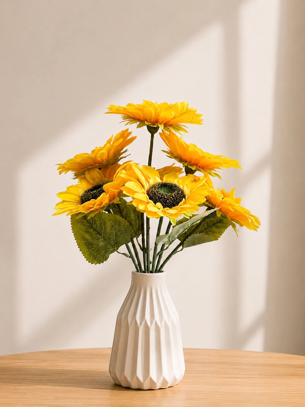 Artificial Bunch of Sunflower for Decor