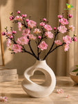 Small Plum Blossom Flower Stick | Pink | 35 cm | Set of 4