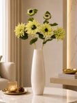 Artificial Sunflower Stick | Green | 78 cm | Set of 2