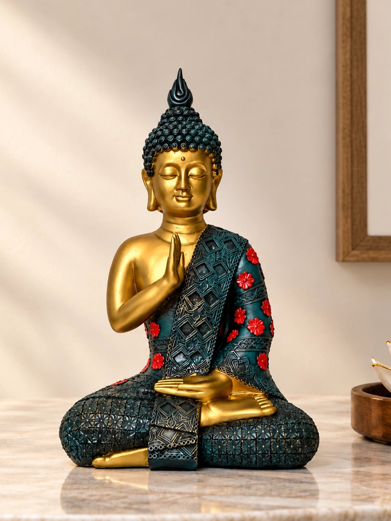 Serene Buddha Idol | 38 cm