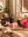 Midsummer Dream Candle & Diffuser Set with Rose Red Hydrangea