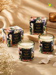 Scented Candle Glass Jar | Sea Salt | 6 cm | Set of 2
