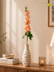 Delphinium Flower Stick | Peach | 88 cm