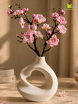 Small Plum Blossom Flower Stick | Pink | 35 cm | Set of 2