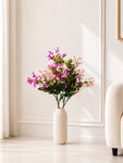 Japanese Honeysuckle Flower Bunch | Light Pink, White and Purple | 90 cm