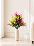 Japanese Honeysuckle Flower Bunch | Light Pink, Yellow and Dark Pink | 90 cm