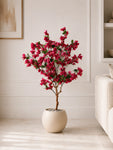 Artificial Bougainvillea Plant | 130 cm | 450 Flowers | Basic Pot
