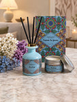 Sea Salt Sage Premium Candle & Diffuser Set with Magnolia Kobus