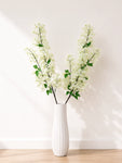 Artificial Bougainvillea Stick | White | 135 cm | Set of 2