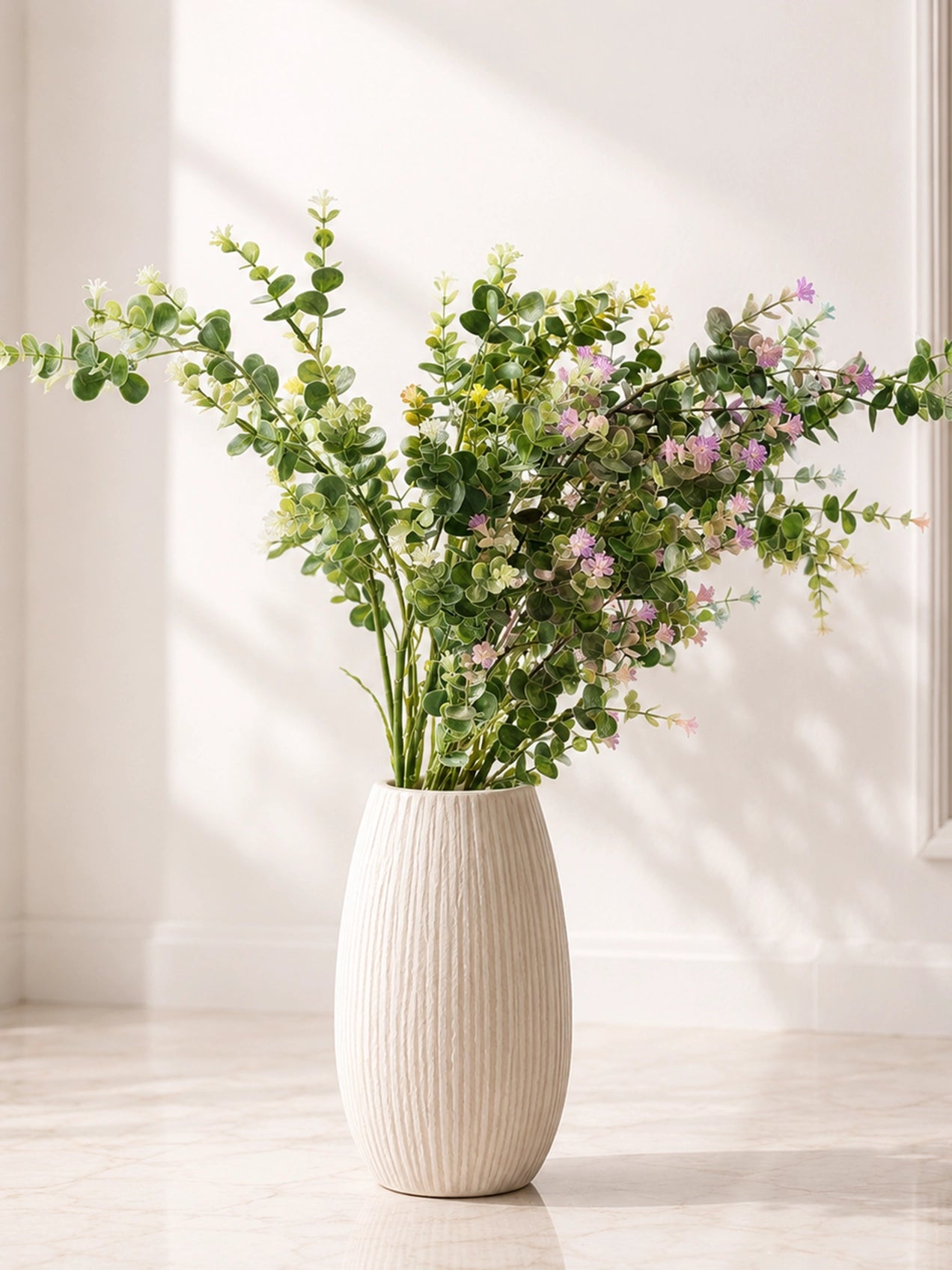 Minimalist Faux Eucalyptus Branch | Mixed Bunch | 90 cm