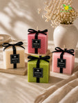 Scented Square Candle Expressions | MIX | 8 cm | Set of 4