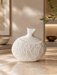 Serene Oval Ceramic Vase | 21 cm