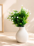 Artificial Kalanchoe Flower Bunch | White | 33 cm