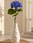 Hydrangea Flower Stick | Dark Blue | 63 cm