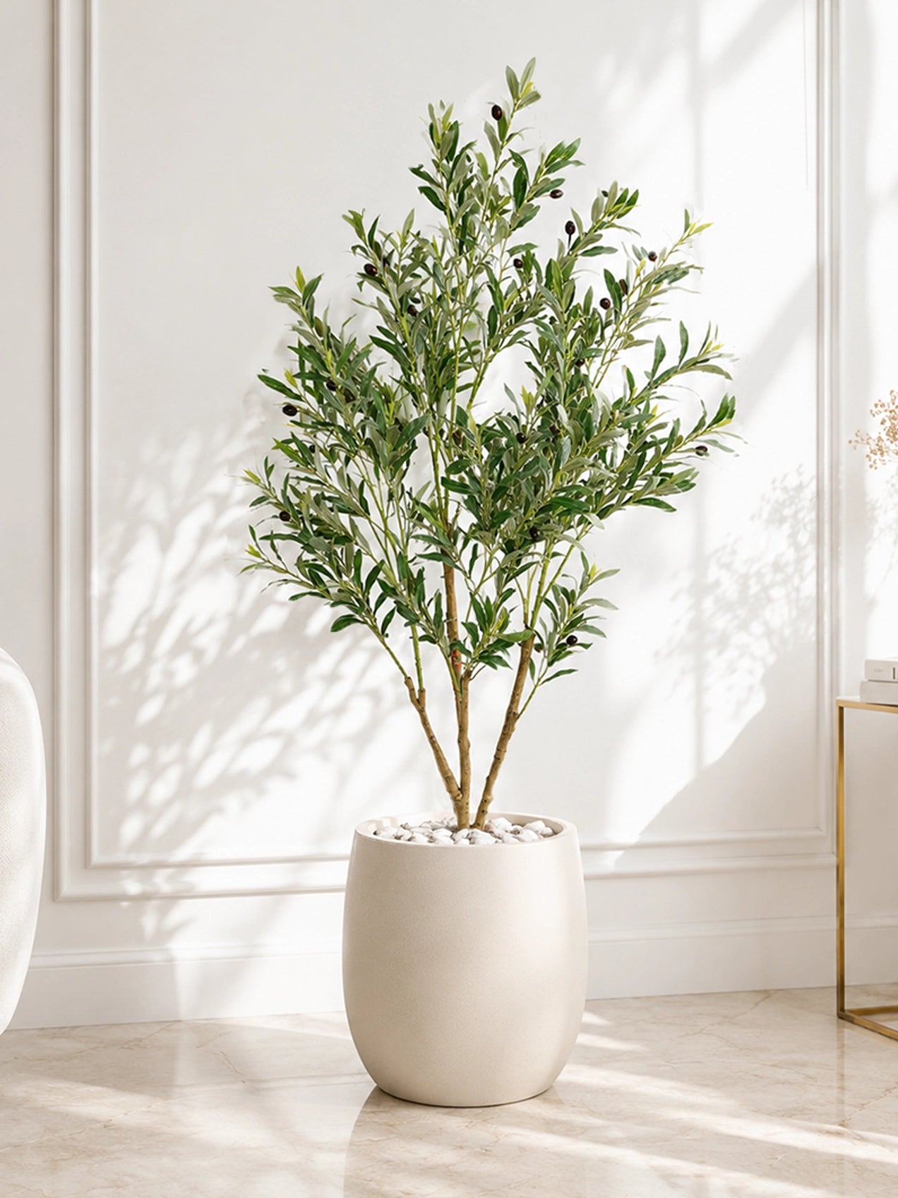 Artificial Olive Plant | 150 cm | 886 Leaves | 34 Olives