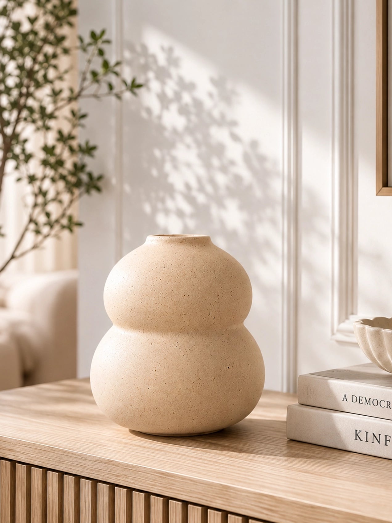 Small Stonware Vase | 9 cm