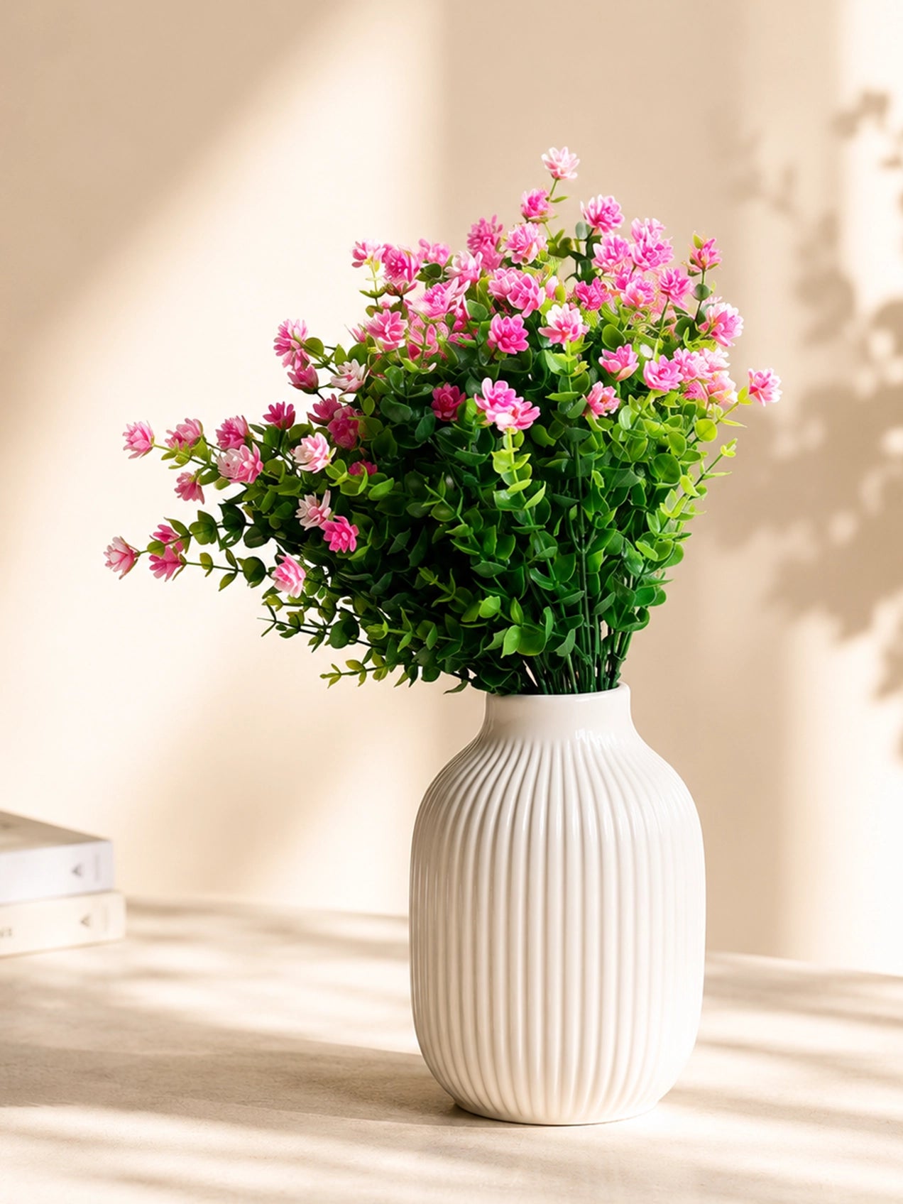 Artificial Kalanchoe Flower Bunch | Pink | 33 cm