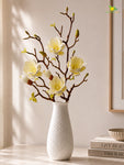 Magnolia Ikebana Flower Stick | White | 72 cm | Set of 2