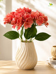 Artificial Hydrangea Flower Bunch | Pink | 42 cm