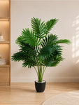 Artificial Areca Palm Plant | 80 cm | 18 Leaves | With Basic Pot